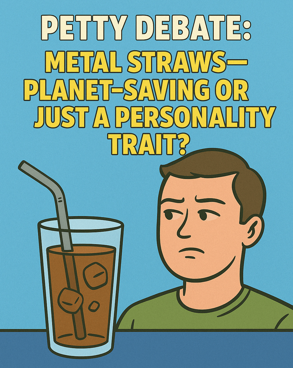 Metal Straws: Sustainable Sipping or Personality&nbsp;Prop?